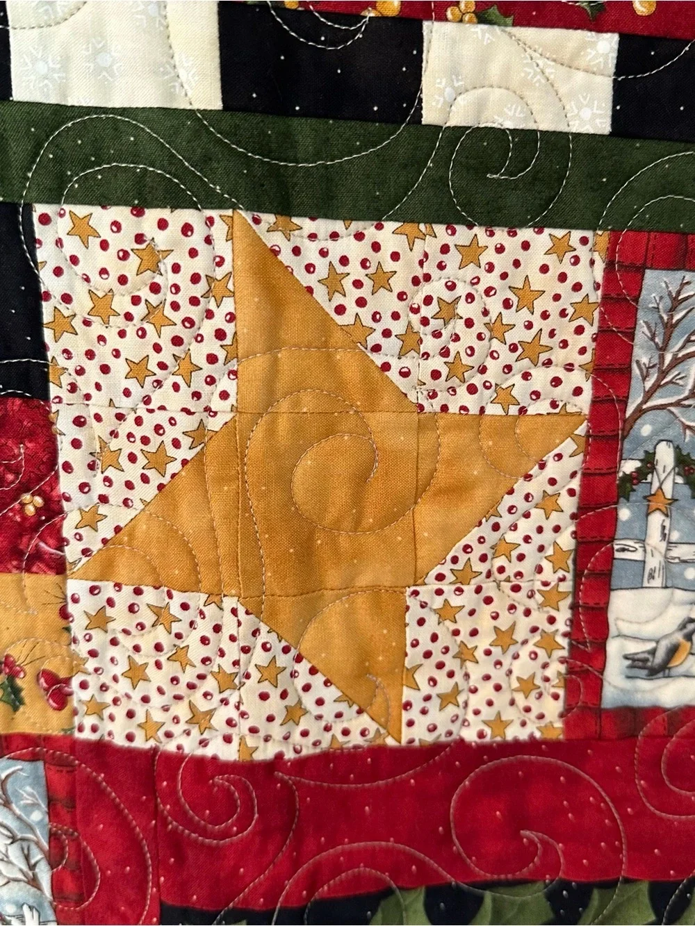 Winter Welcome Lap/Wall Quilt Holly Jolly Snowmen Kathy Schmidt Moda Kit Winter